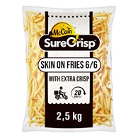MCCAIN FRYTKI SURECRISP SKIN ON 6/6 mm 2,5kg/5 NEW