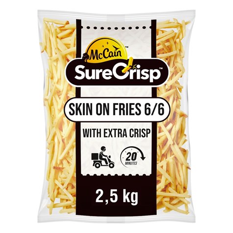 MCCAIN FRYTKI SURECRISP SKIN ON 6/6 mm 2,5kg/5 NEW