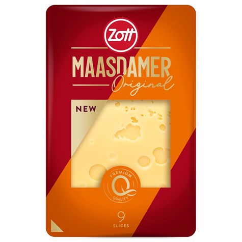 ZOTT SER ŻÓŁTY MAASDAMER 140g/9