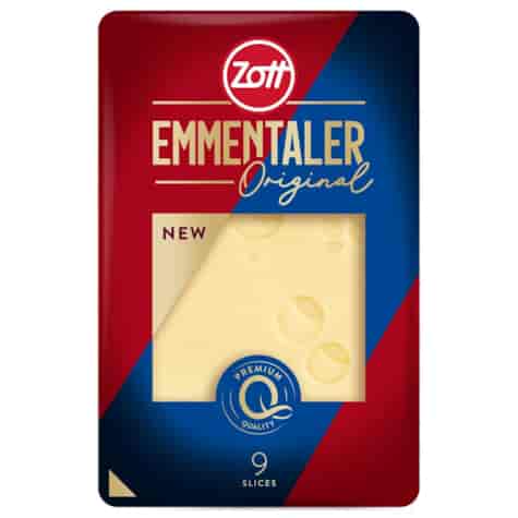 ZOTT SER ŻÓŁTY EMMENTALER 140g/10