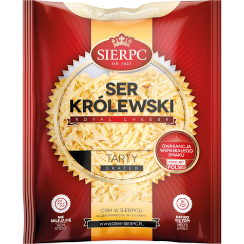 SIERPC SER  KRÓLEWSKI TARTY 150g/24