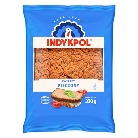 INDYKPOL PASZTET PIECZONY Z INDYKA 320g/6