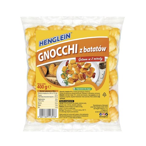 HENGLEIN GNOCCHI Z BATATÓW 400g/6