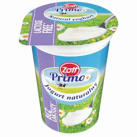 ZOTT JOGURT NATURALNY 180g+20g grat (20) B/L PRIMO