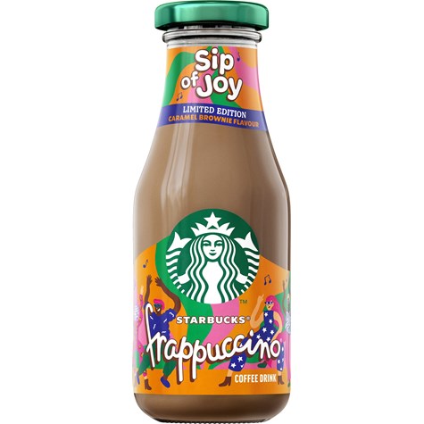 ARLA STARBUCKS FRAPPUCCINO KARMEL- BROWNIE 250ml/8