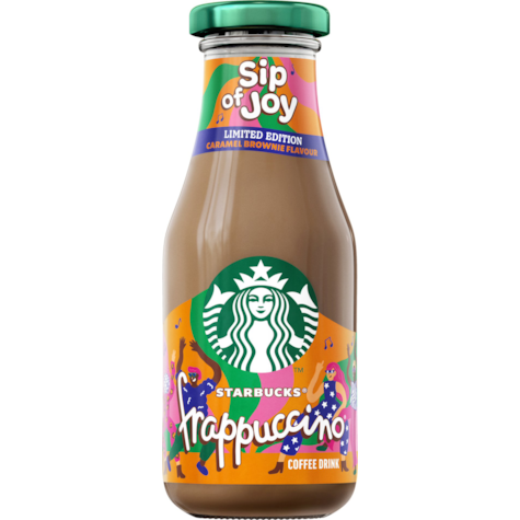 ARLA STARBUCKS FRAPPUCCINO KARMEL- BROWNIE 250ml/8