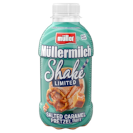 MULLER SHAKE SALTED CARAMEL PRETZEL 400ml/12