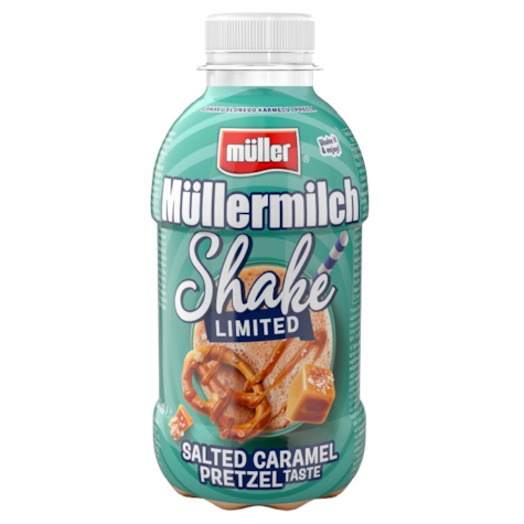 MULLER SHAKE SALTED CARAMEL PRETZEL 400ml/12