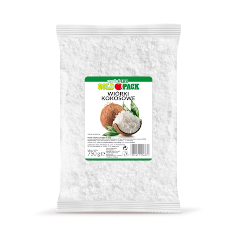 GOLDPACK WIÓRKI KOKOSOWE 750g/10