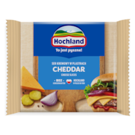 HOCHLAND PLASTRY KREM. TOPIONE CHEDDAR 130g/12