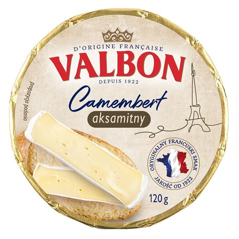 HOCHLAND VALBON CAMEMBERT 120g/12