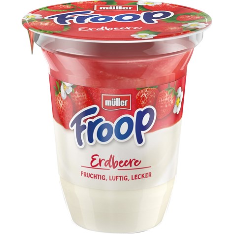MULLER FROOP JOGURT Z MUSEM TRUSKAWKOWYM 150g/20
