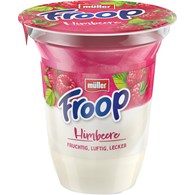 MULLER FROOP JOGURT Z MUSEM MALINOWYM 150g/20