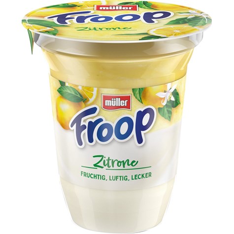 MULLER FROOP JOGURT Z MUSEM CYTRYNOWYM 150g/20