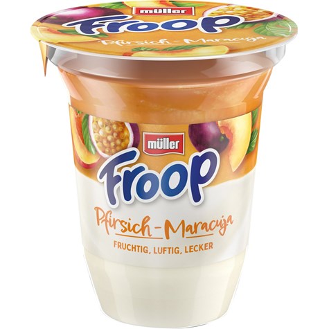 MULLER FROOP JOGURT Z MUSEM MARAKUJA 150g/20