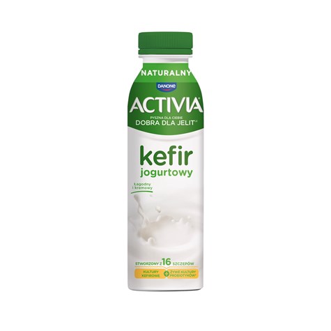 DANONE ACTIVIA KEFIR NATURALNY 280g/8