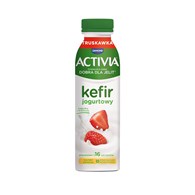 DANONE ACTIVIA KEFIR TRUSKAWKOWY 280g/8
