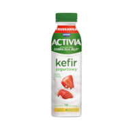 DANONE ACTIVIA KEFIR TRUSKAWKOWY 280g/8