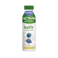 DANONE ACTIVIA KEFIR BORÓWKOWY 280g/8