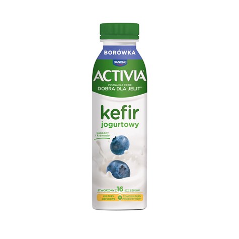 DANONE ACTIVIA KEFIR BORÓWKOWY 280g/8