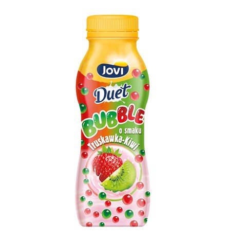 JOVI NAPÓJ BUBBLE TRUSKAWKA-KIWI 230g/12