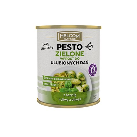 GREEK PESTO ZIELONE Z BAZYLIĄ SZPINAKOWE 780g/8