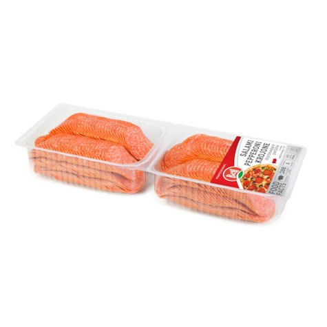 BELL SALAMI PEPPERONI KROJONE PLASTRY 1kg/4