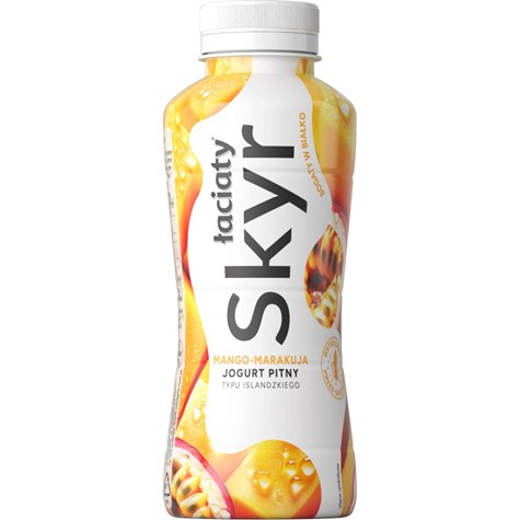 ŁACIATE JOGURT SKYR PITNY MANGO-MARAKUJA 360g/12