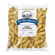 MCCAIN FRYTKI KARBOWANE COUNTRY ZIOŁOWE 2,5kg/4