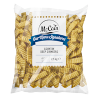 MCCAIN FRYTKI KARBOWANE COUNTRY ZIOŁOWE 2,5kg/4