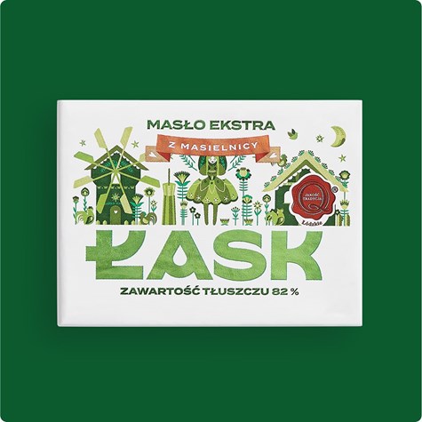 ŁASK MASŁO EXTRA 82% 200g/50