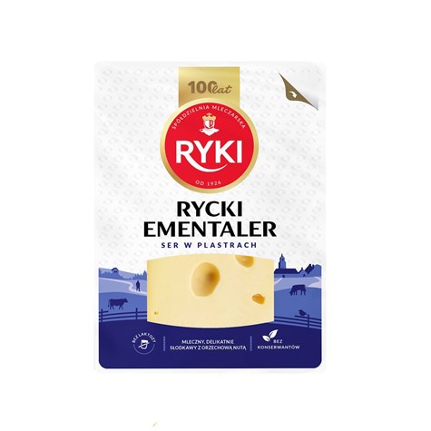 RYKI SER EMENTALER PLASTRY 135g/10