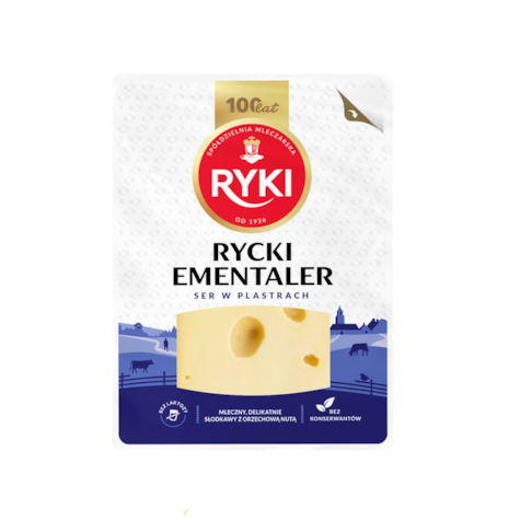 RYKI SER EMENTALER PLASTRY 135g/10