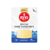 RYKI SER ŚMIETANKOWY PLASTRY 135g/10