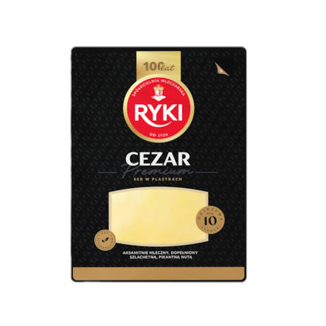 RYKI SER CEZAR PLASTRY 135g/10