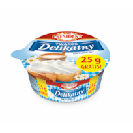 PRESIDENT TWARÓG DELIKATNY NATURALNY 150g+25g/12