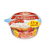 PRESIDENT TWARÓG DELIKATNY Z POMIDORAM 150g+25g/12
