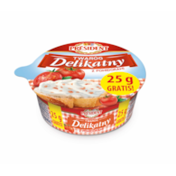 PRESIDENT TWARÓG DELIKATNY Z POMIDORAM 150g+25g/12