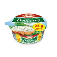 PRESIDENT TWARÓG DELIKATNY Z SZCZYPIOR 150g+25g/12