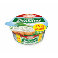 PRESIDENT TWARÓG DELIKATNY Z SZCZYPIOR 150g+25g/12