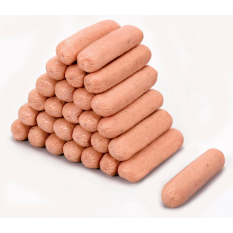 INDYKPOL KIEŁBASKI ŚNIADANIOWE BIAŁE MROŻON 800g/6