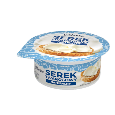 LUBLANKA SEREK TWAROGOWY NATURALNY 150g/12