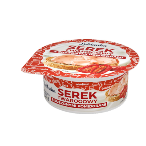 LUBLANKA SEREK TWAROGOWY SUSZ POMIDOR 150g/12