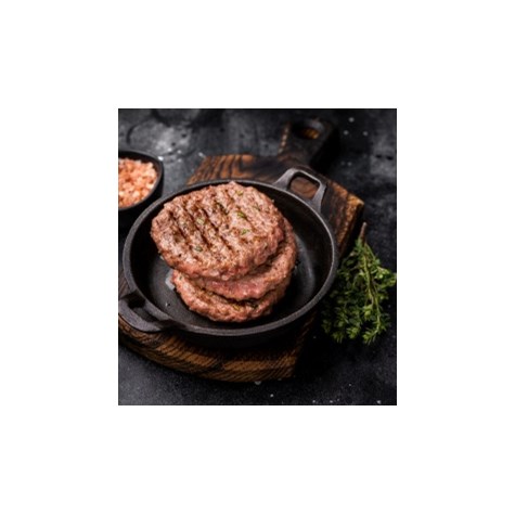 BEEF BURGER FARMERSKI WIEPRZOWY ok 10kg(100g/szt)