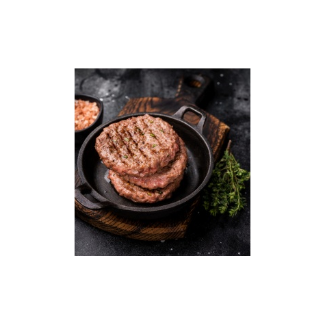 BEEF BURGER FARMERSKI WIEPRZOWY ok 10kg(100g/szt.)