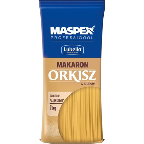 LUBELLA MAKARON 1kg SPAGHETTI (12) Z ORKISZEM