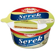 PRESIDENT SEREK DELIKATNY PISTACJA 400g/6