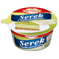 PRESIDENT SEREK DELIKATNY PISTACJA 400g/6