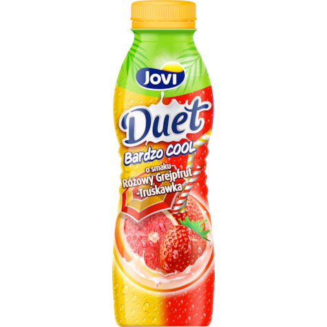 JOVI NAPÓJ JOGURTOWY DUET GREJPFRUT-TRUSK 350g/12