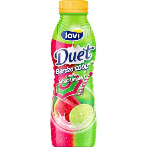 JOVI NAPÓJ JOGURTOWY DUET ARBUZ-LIMONKA 350g/12